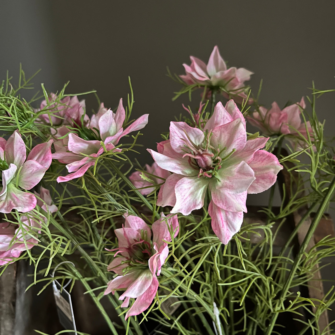 Zijden tak 'Jalisha roze', 65 cm