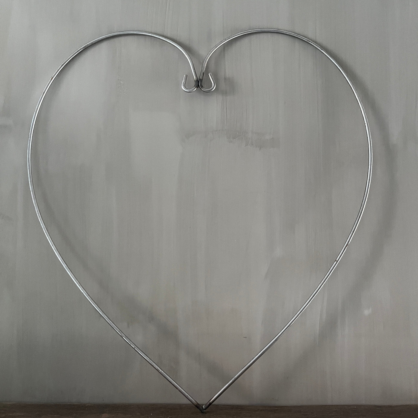 Metalen hart XL, 60 cm