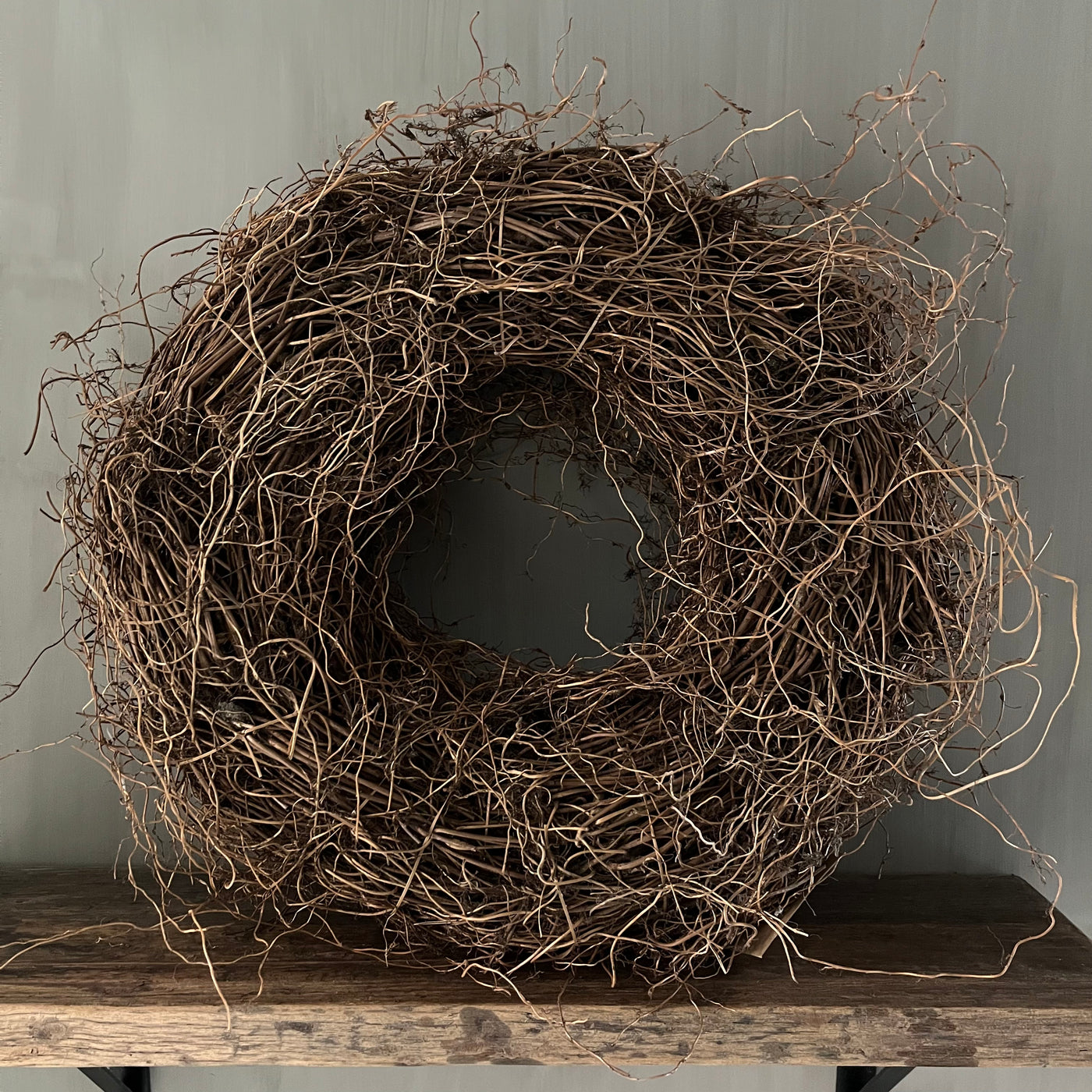 Fern Root krans 'Naturel', 50 cm