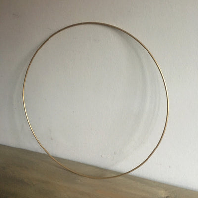 Metalen ring 'Goud', 40 cm